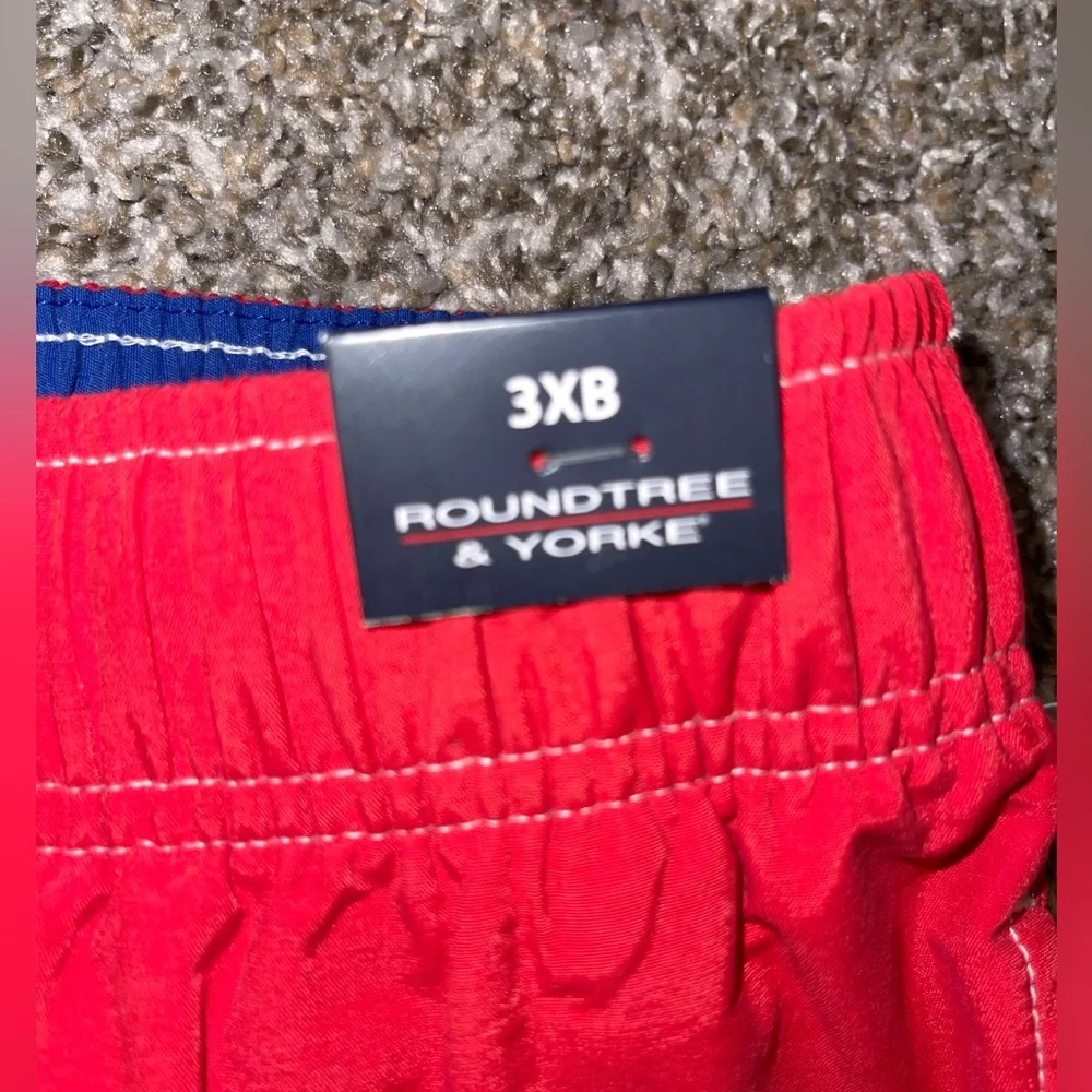Roundtree Yorke Big‎ & Tall Swim Trunks Size 3XB New With Tags (2)